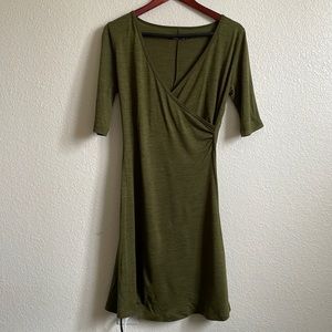 Olive green prAna Nadia Dress